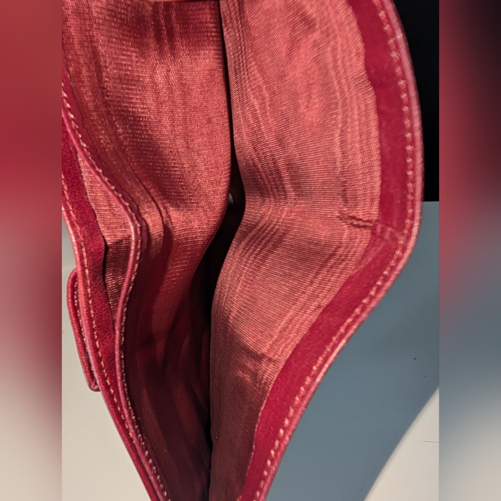 Celine Vintage Men's Wallet in Burgundy Leather - Michael Kors Era - Picture 8 of 8